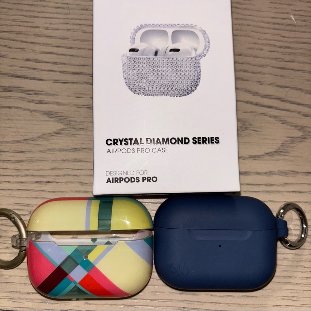Speck Blue AirPods Pro Case Durable Silicone Protection